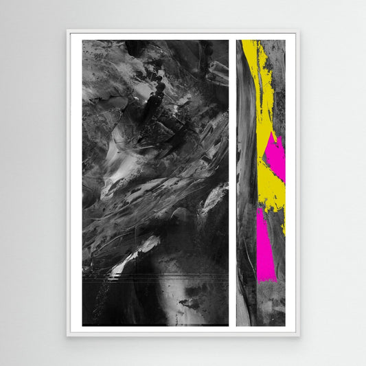 A+ print / stOrm in yellOw&pink