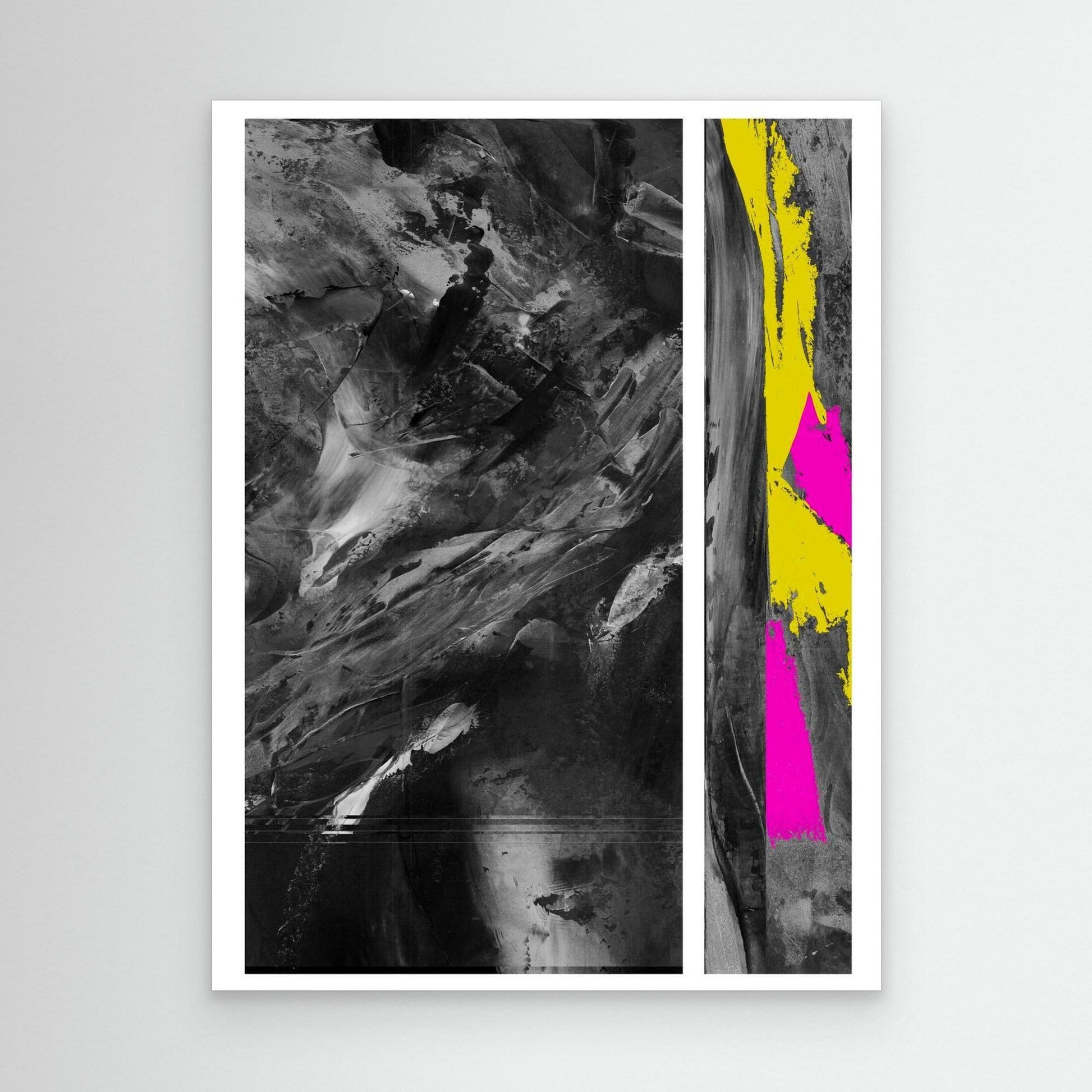 A+ print / stOrm in yellOw&pink