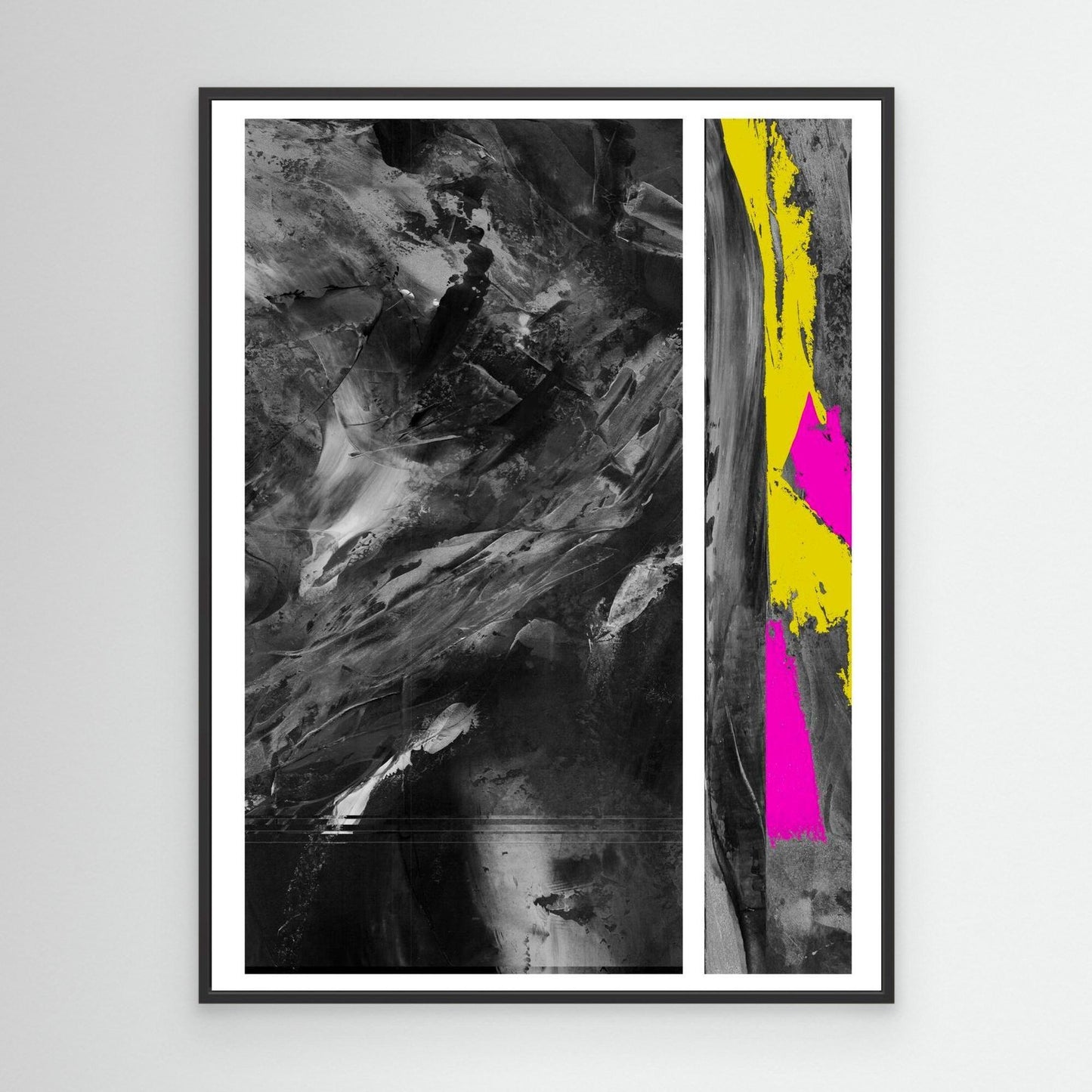 A+ print / stOrm in yellOw&pink