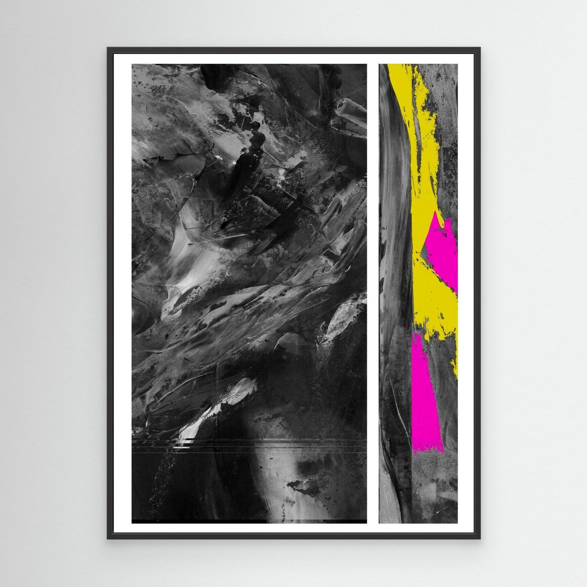 A+ print / stOrm in yellOw&pink